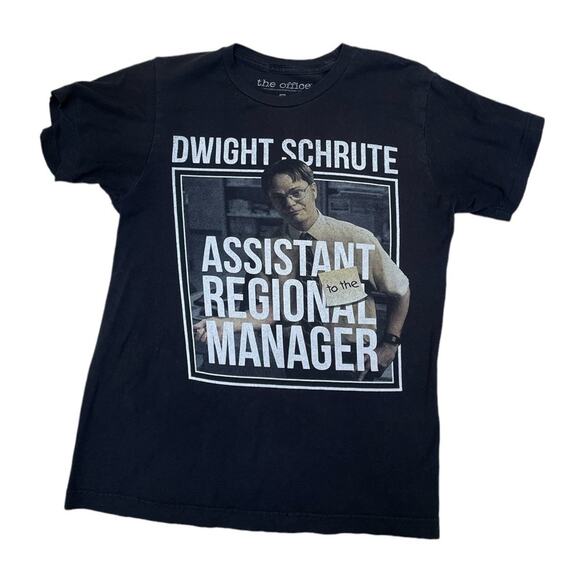 The Office Dwight Schrute black short sleeve tee size small - Picture 1 of 9